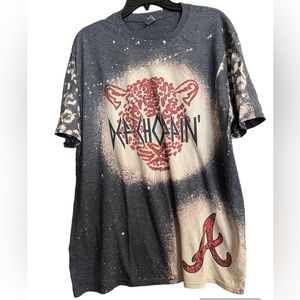 Atlanta Braves Bleached Tee